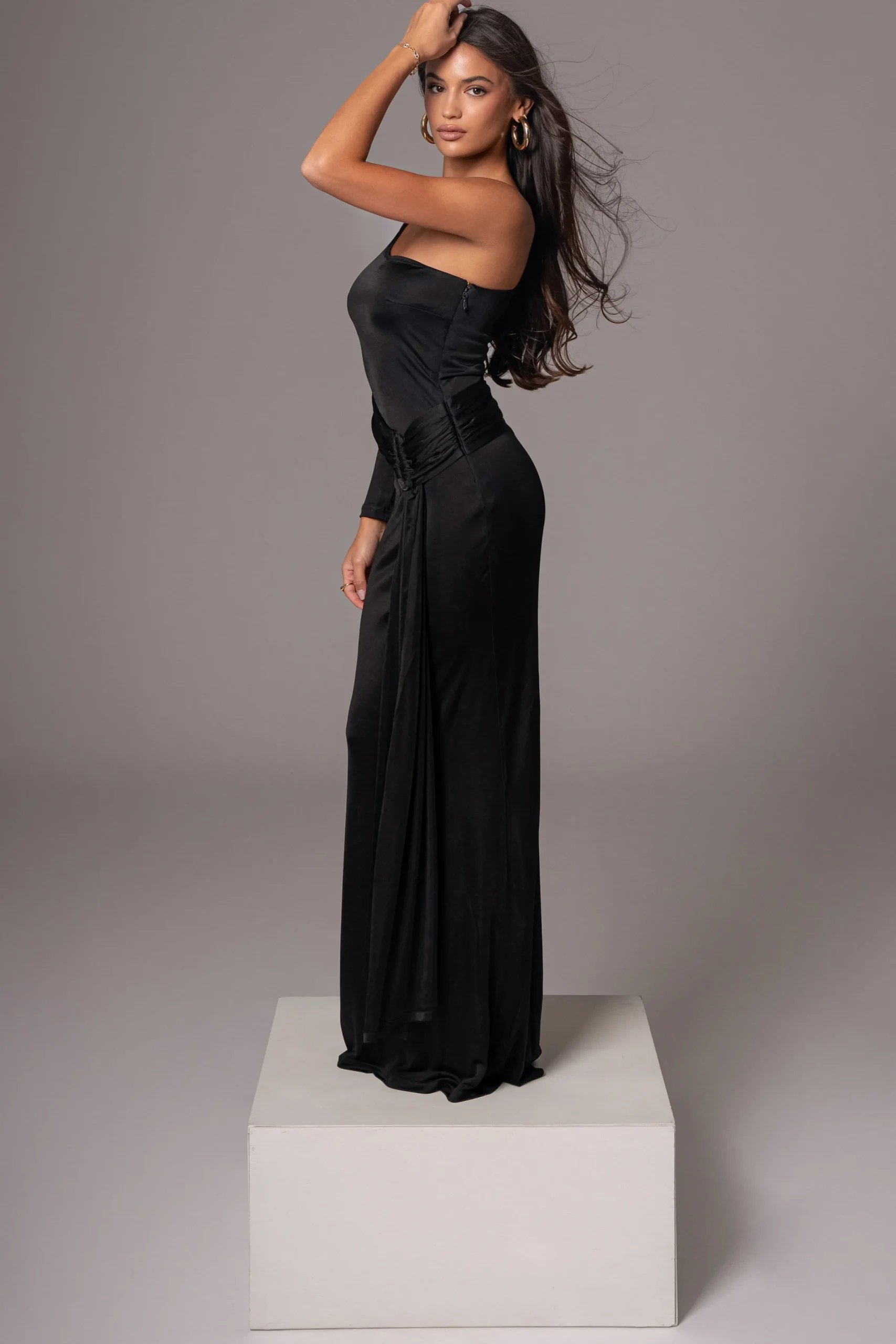 JLUXLABEL Black Muoi Maxi Dress