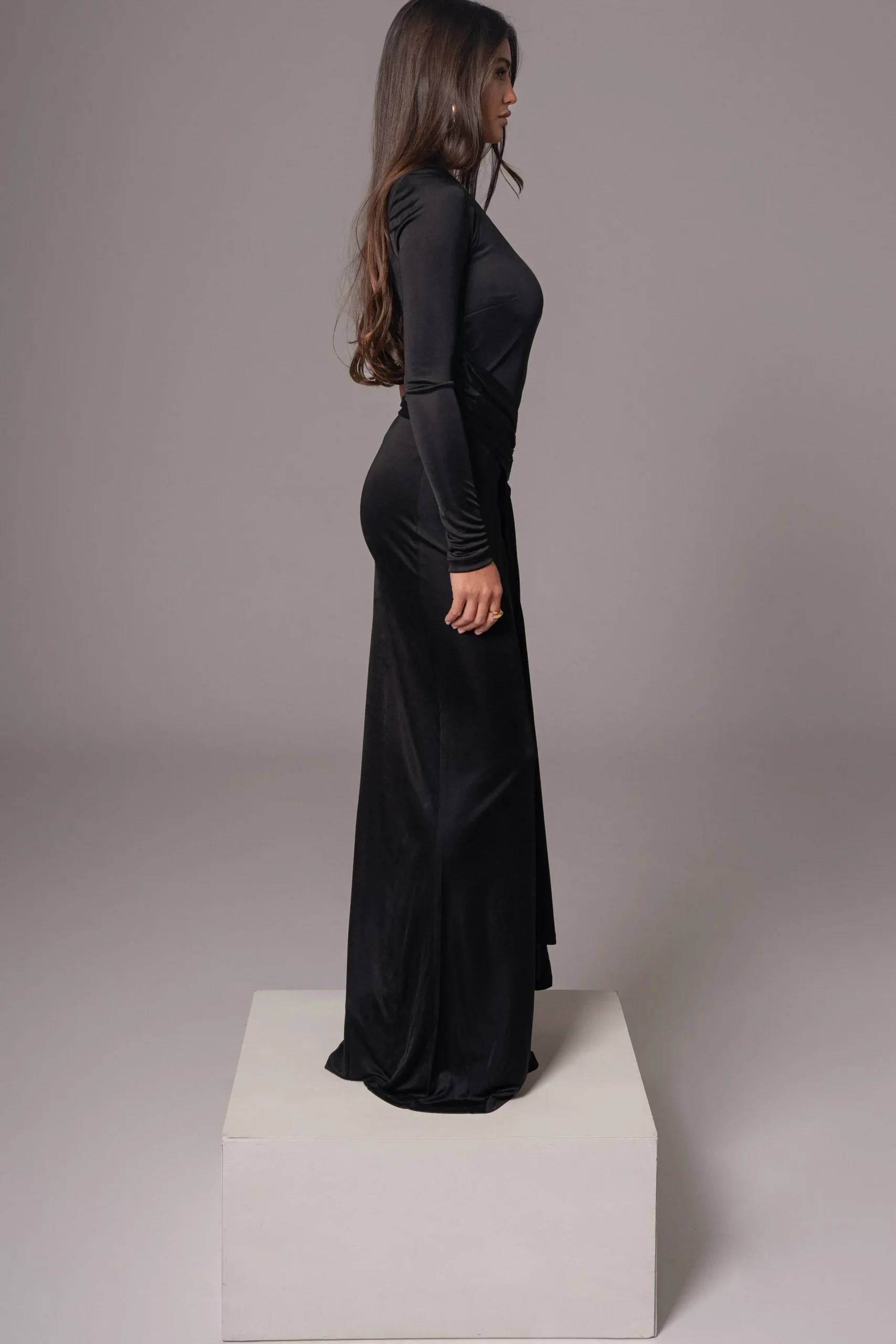 JLUXLABEL Black Muoi Maxi Dress