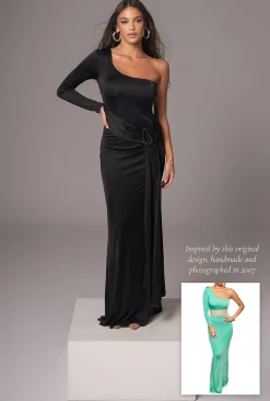 JLUXLABEL Black Muoi Maxi Dress