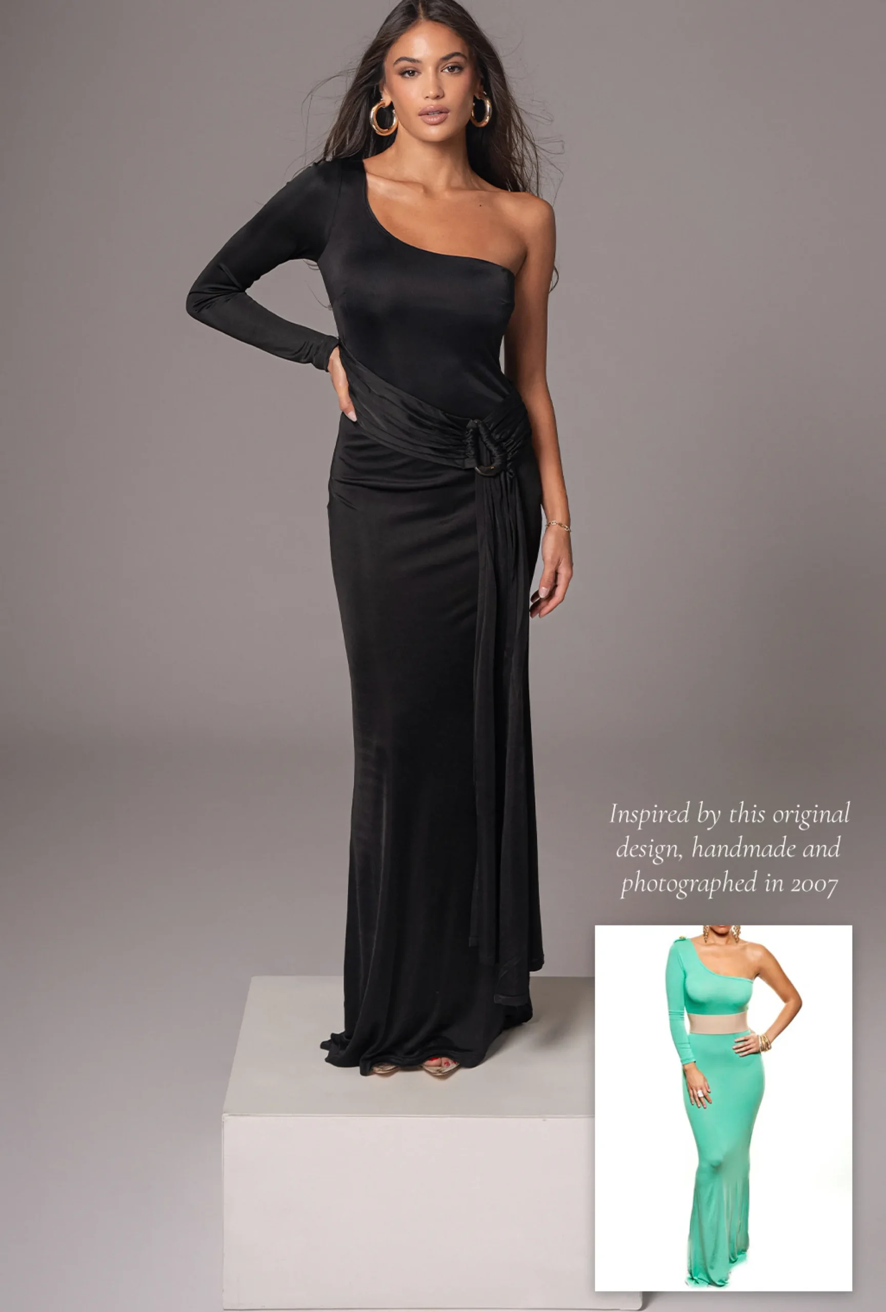 JLUXLABEL Black Muoi Maxi Dress