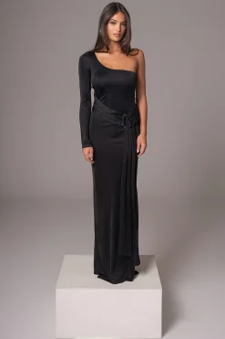 JLUXLABEL Black Muoi Maxi Dress