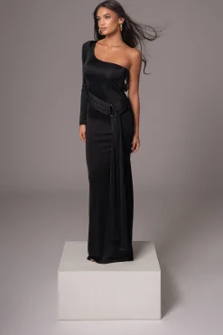 JLUXLABEL Black Muoi Maxi Dress