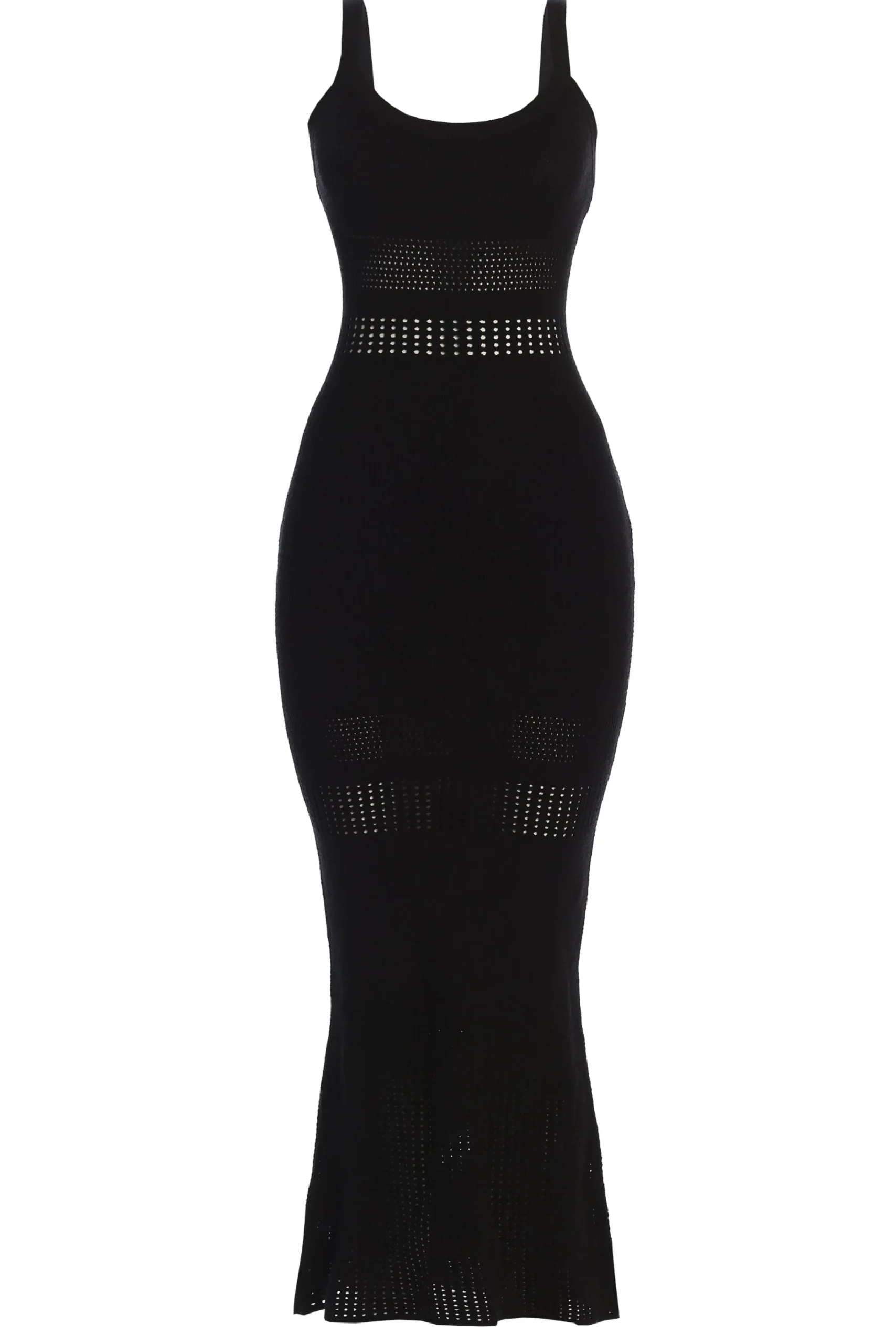 JLUXLABEL Black Palm Springs Knit Maxi Dress