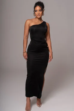 JLUXLABEL Black Surrey Maxi Dress