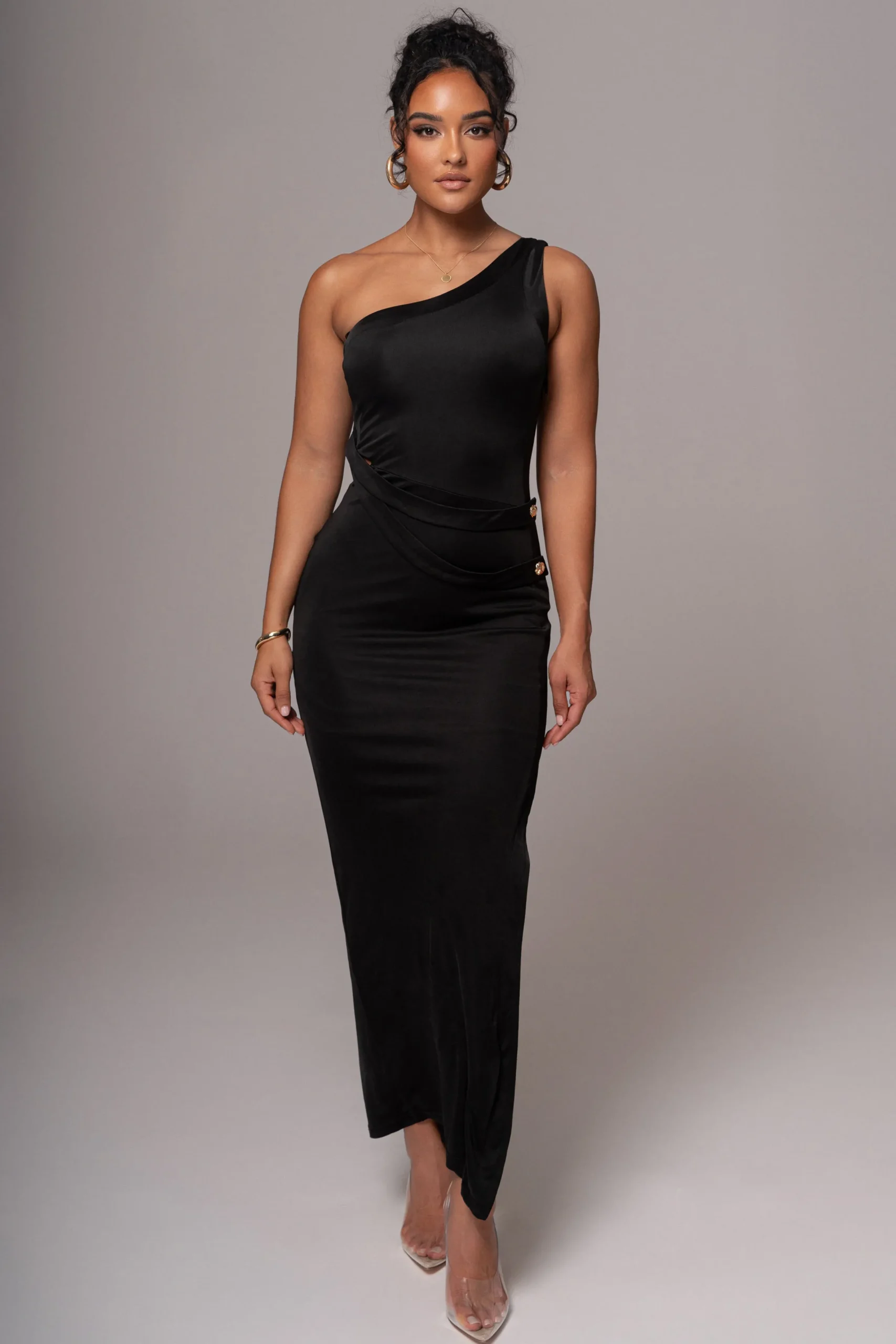 JLUXLABEL Black Surrey Maxi Dress