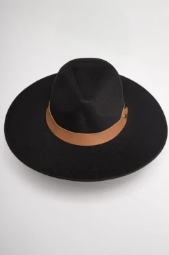 JLUXLABEL Black The Mirage Hat