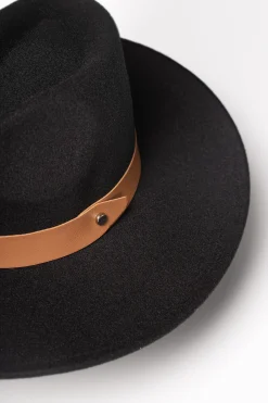 JLUXLABEL Black The Mirage Hat