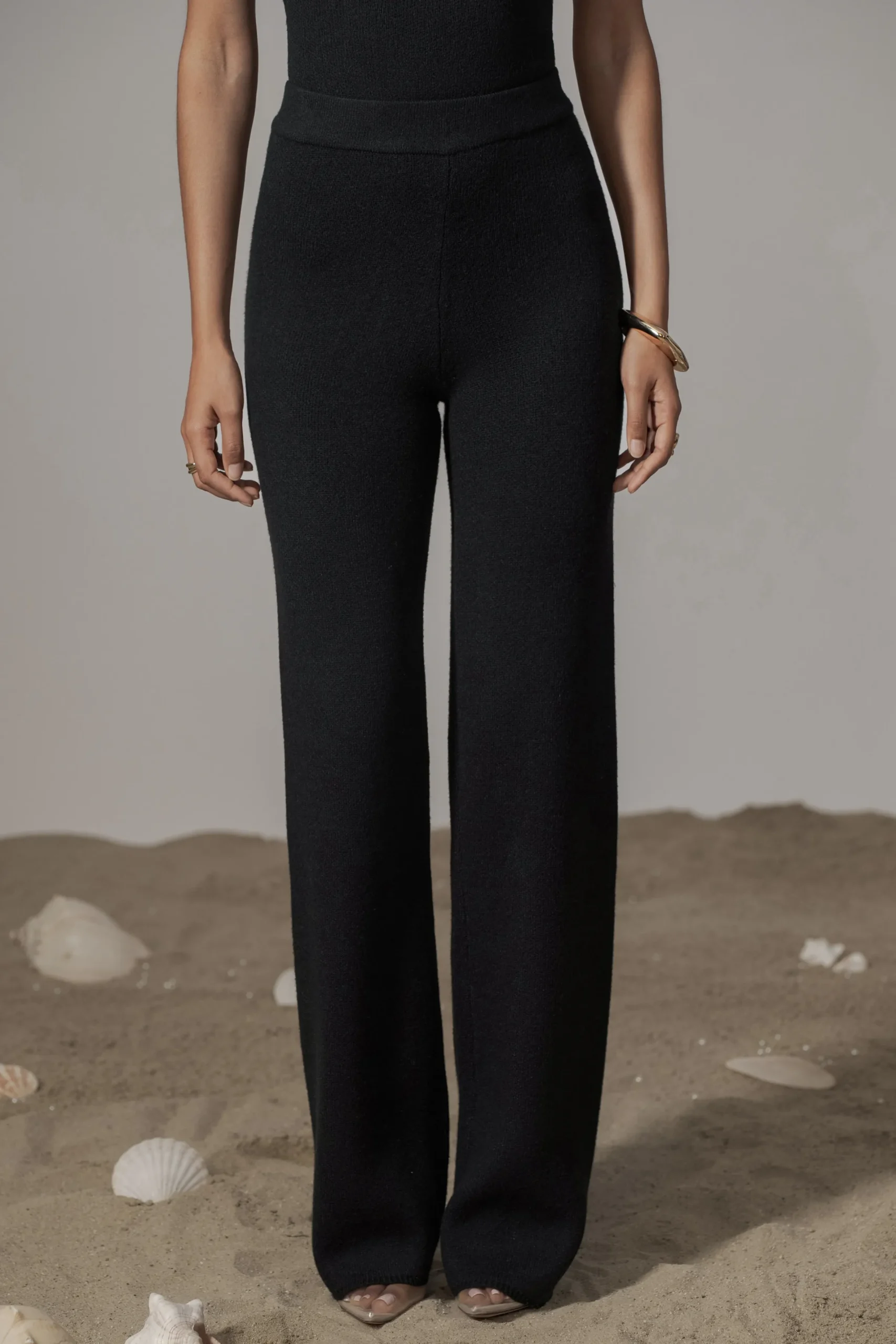 JLUXLABEL Black Tiarra Pants