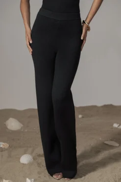 JLUXLABEL Black Tiarra Pants