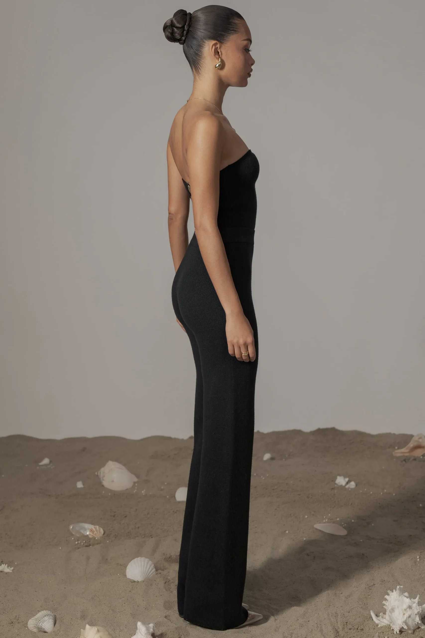 JLUXLABEL Black Tiarra Pants