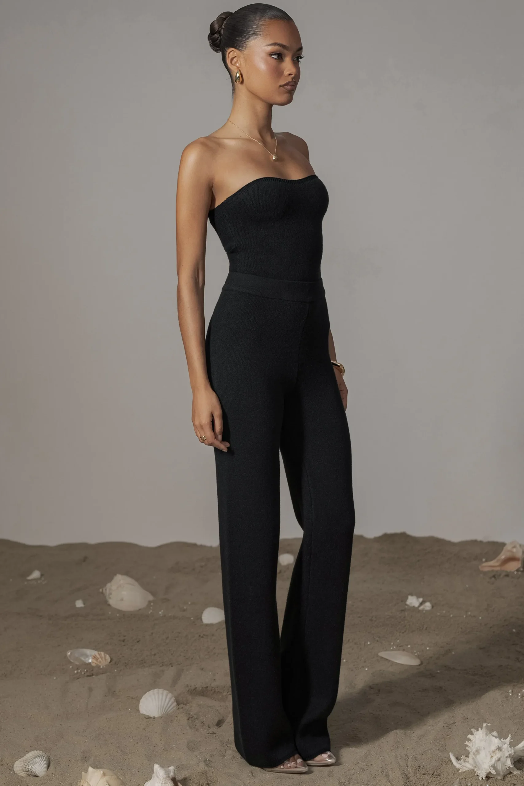 JLUXLABEL Black Tiarra Pants