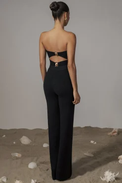JLUXLABEL Black Tiarra Pants