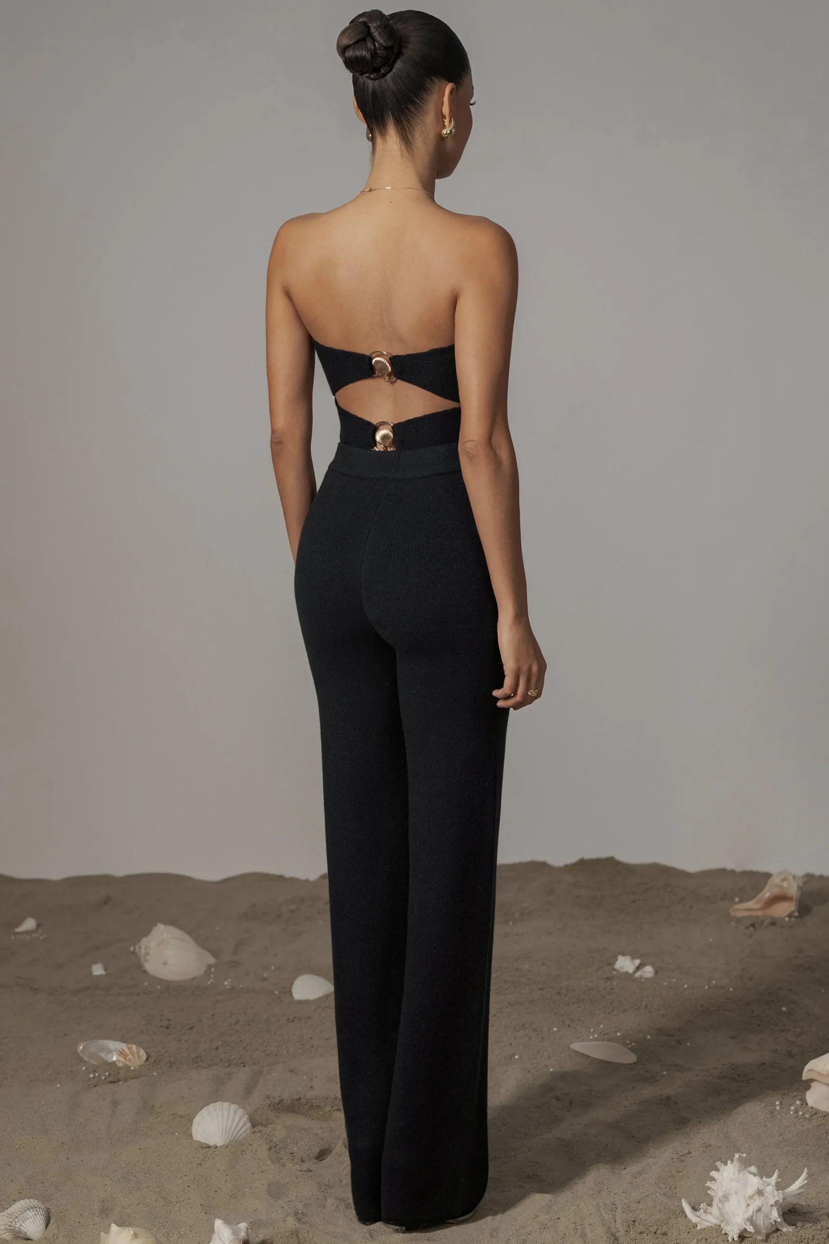 JLUXLABEL Black Tiarra Pants