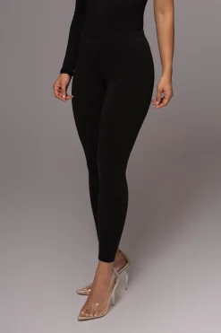 JLUXLABEL Black Transcend High Rise Leggings