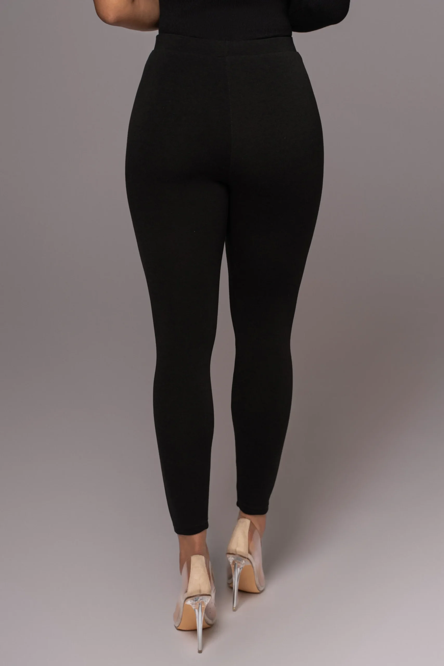 JLUXLABEL Black Transcend High Rise Leggings