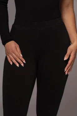 JLUXLABEL Black Transcend High Rise Leggings