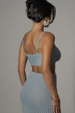 JLUXLABEL Blue Sunny Skirt Set