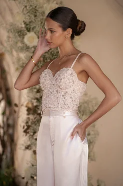 JLUXLABEL Blush Yours Truly Lace Corset