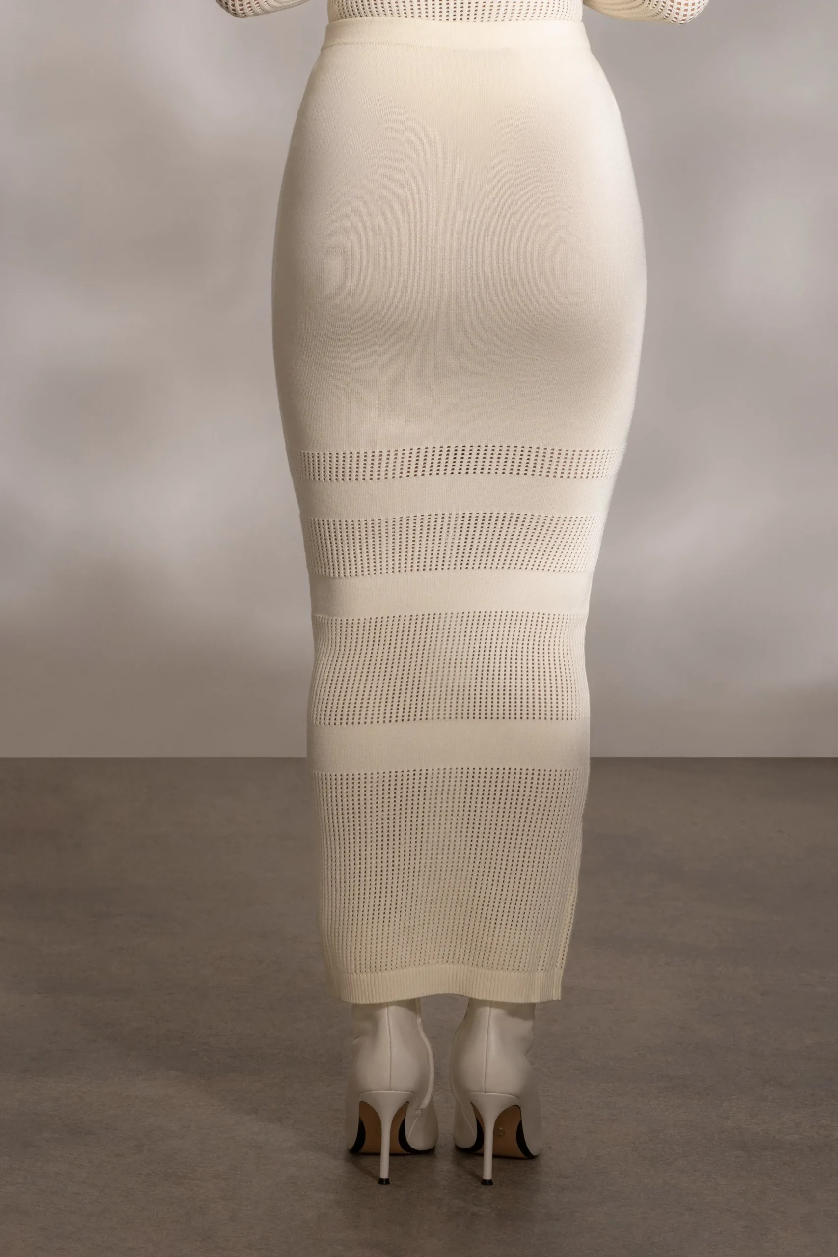 JLUXLABEL Buttercream Lina Knit Maxi Skirt