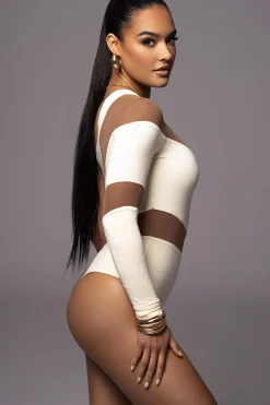 JLUXLABEL Buttercream Own the Moment Bodysuit