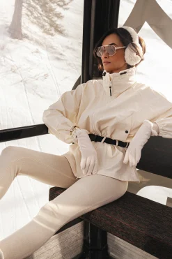 JLUXLABEL Buttercream Willow Belted Jacket