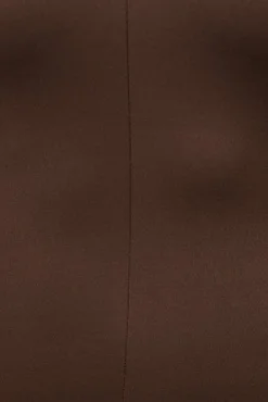 JLUXLABEL Chocolate Alo Double Layer Jumpsuit