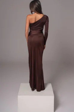 JLUXLABEL Chocolate Muoi Maxi Dress