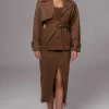 JLUXLABEL Chocolate Nightfall Suede Jacket