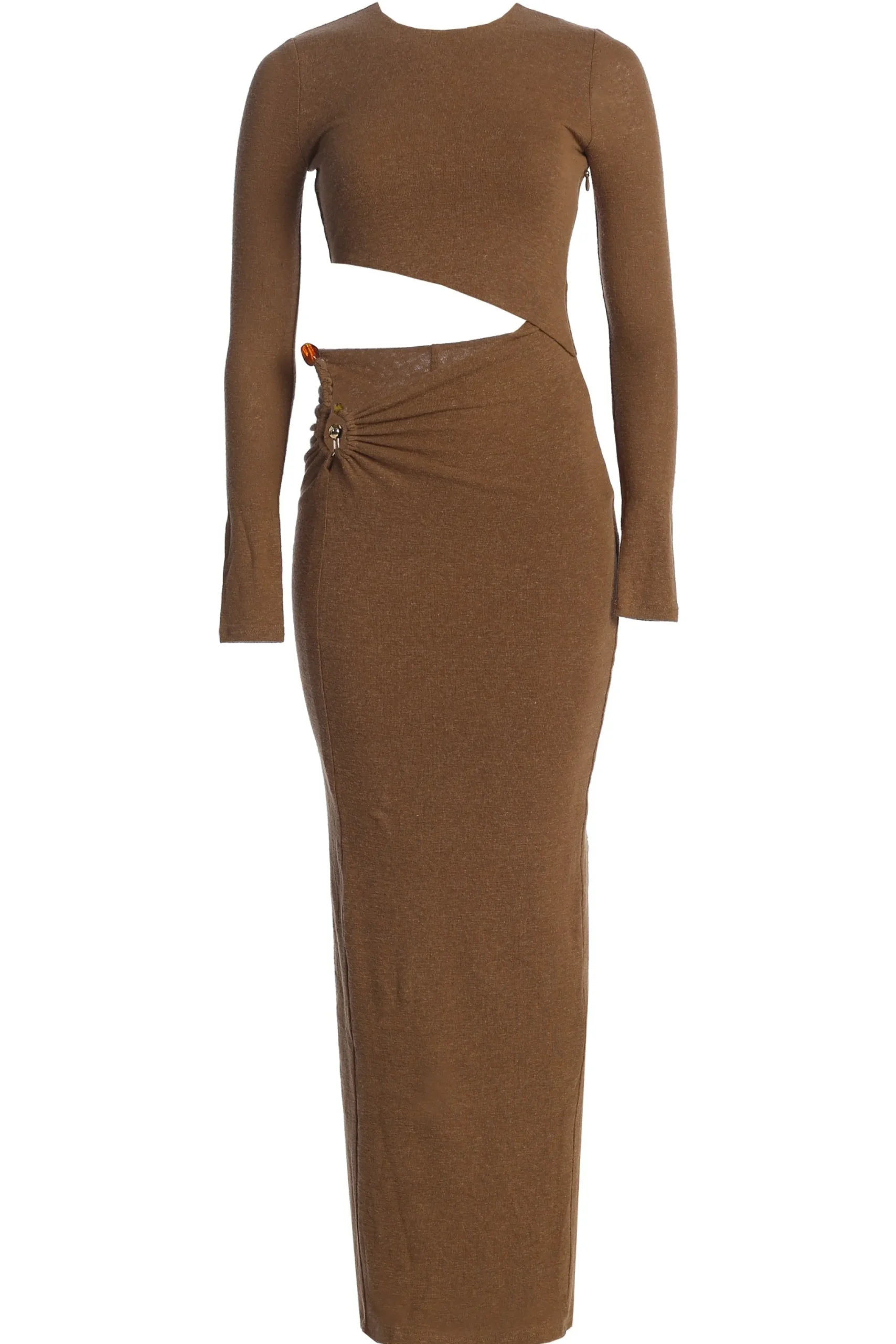 JLUXLABEL Chocolate Summer Romance Cutout Dress