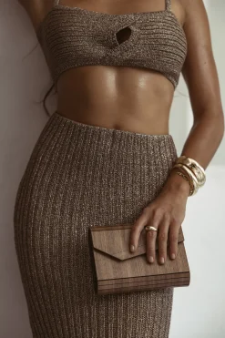 JLUXLABEL Chocolate Sunny Skirt Set