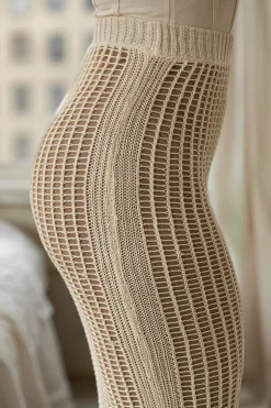 JLUXLABEL Cream Summer Bliss Crochet Set
