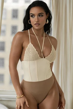 JLUXLABEL Cream Summer Bliss Crochet Set