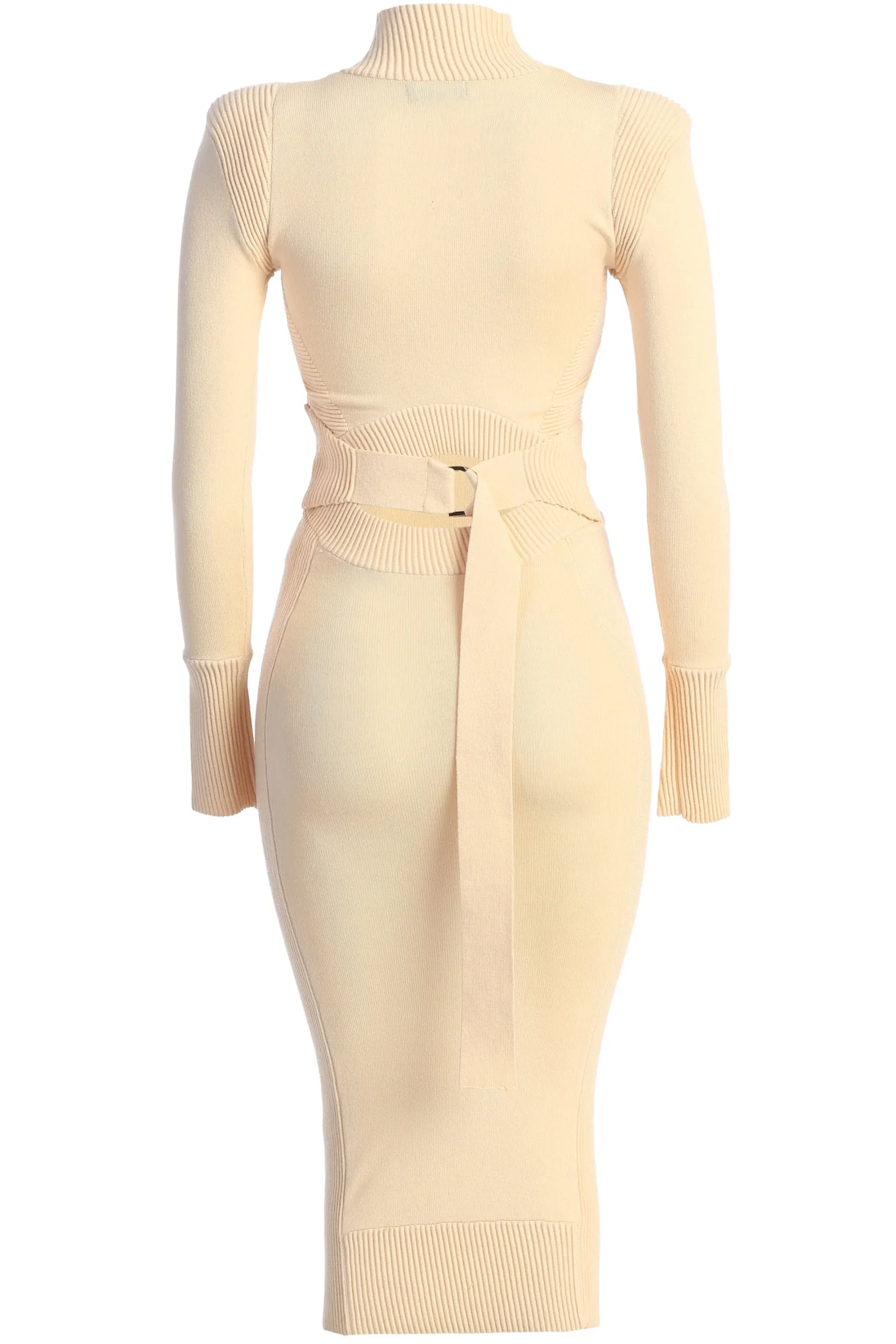 JLUXLABEL Cream Under Your Spell Dress