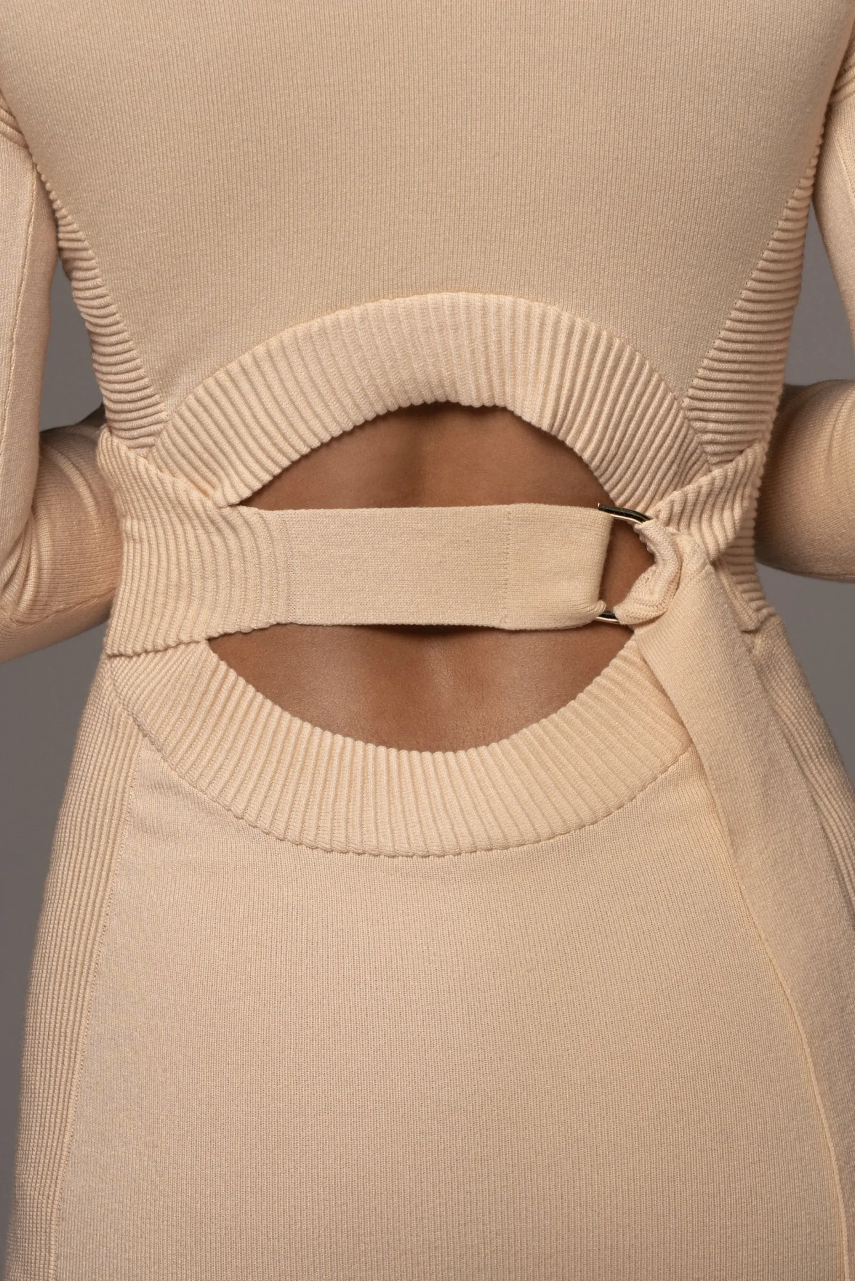 JLUXLABEL Cream Under Your Spell Dress