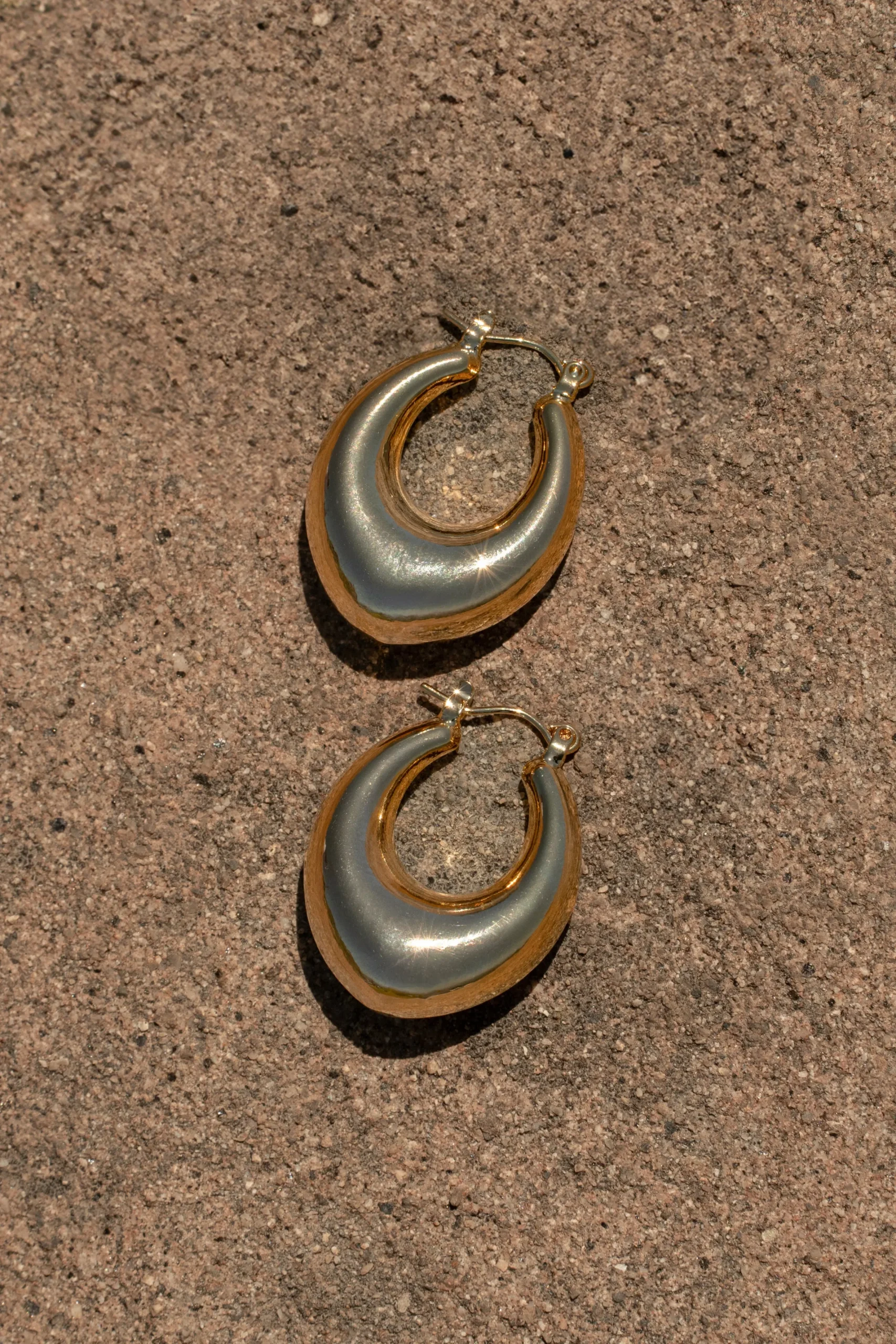 JLUXLABEL Gold Dove Earrings