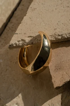 JLUXLABEL Gold Emi Cuff Bracelet