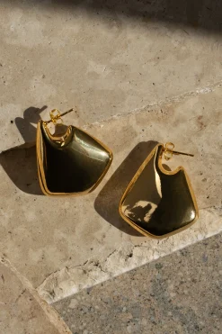 JLUXLABEL Gold Evie Earrings