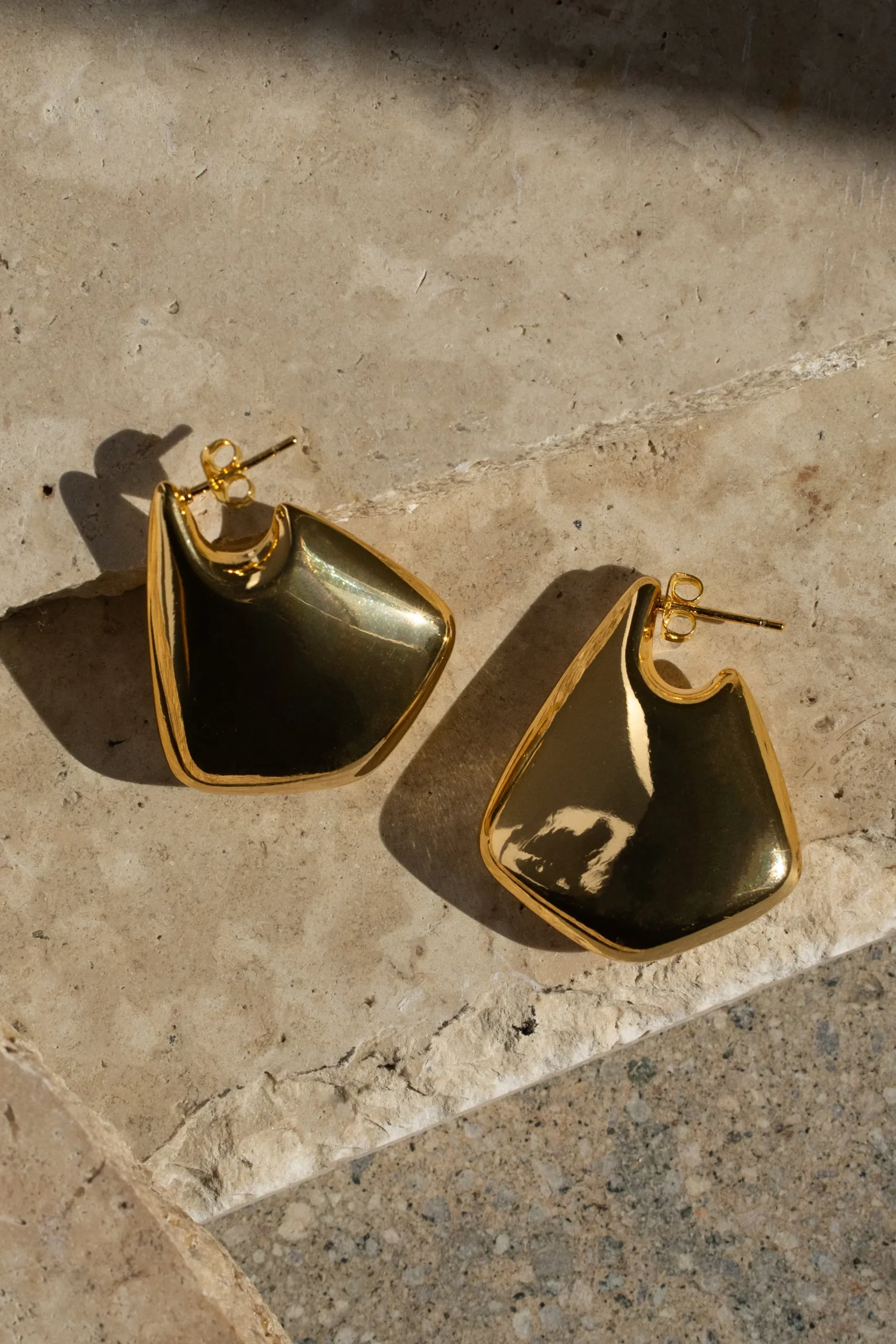 JLUXLABEL Gold Evie Earrings