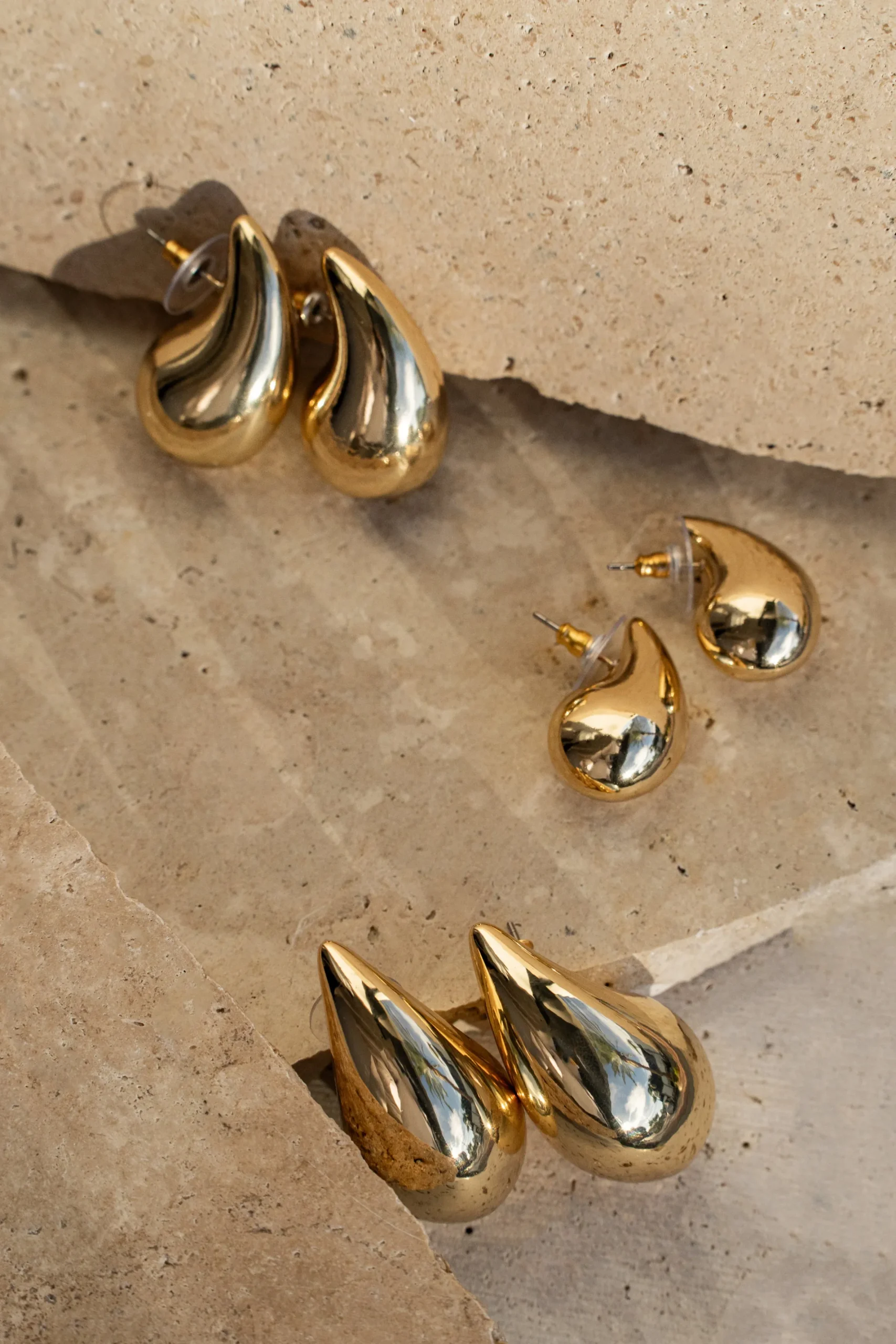 JLUXLABEL Gold Juli Earring Set