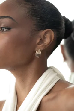 JLUXLABEL Gold Kass Earrings