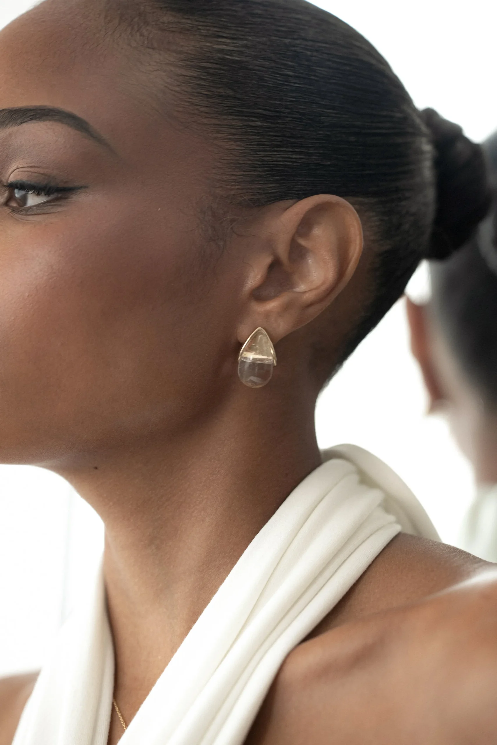 JLUXLABEL Gold Kass Earrings