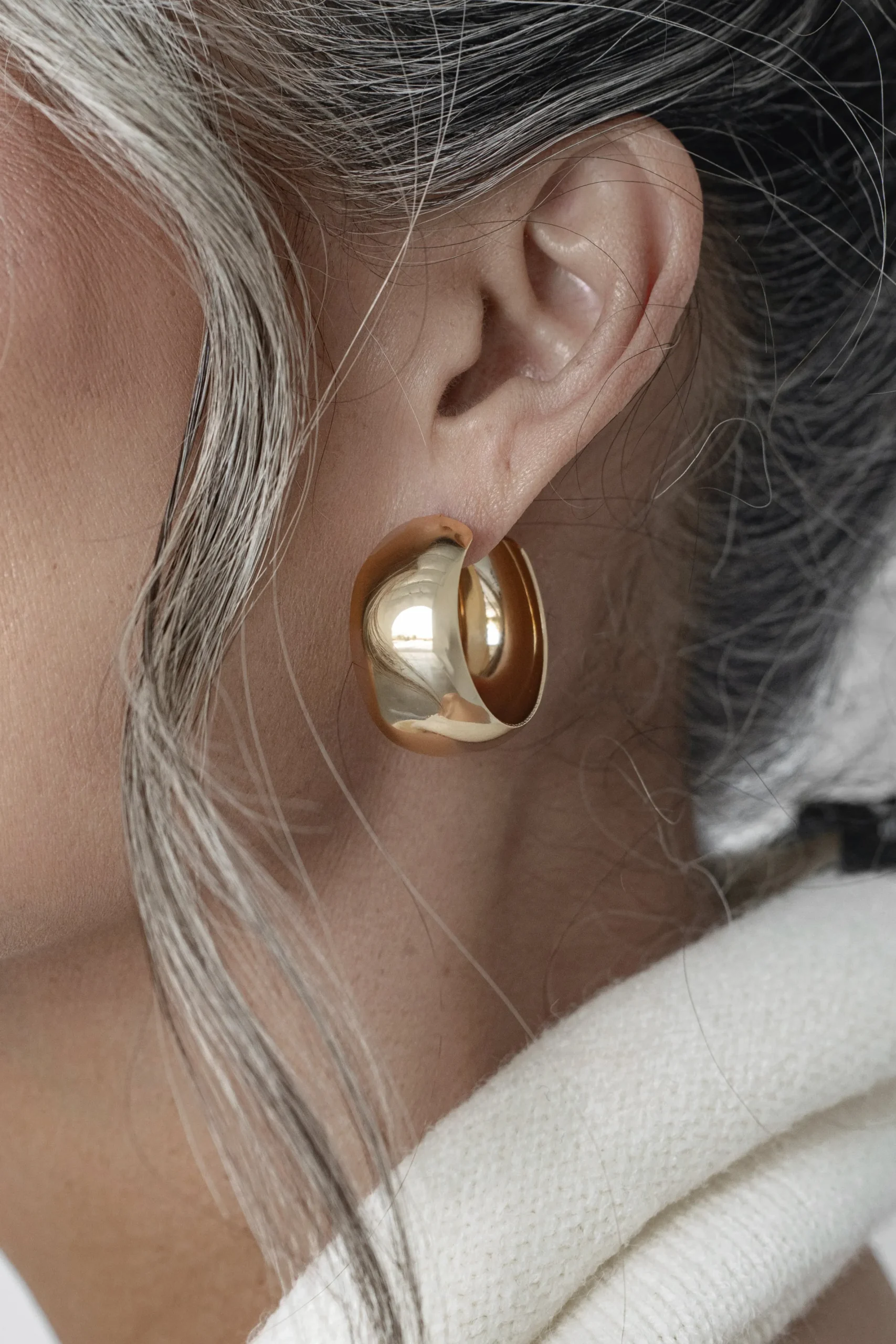 JLUXLABEL Gold Natti Earrings Set