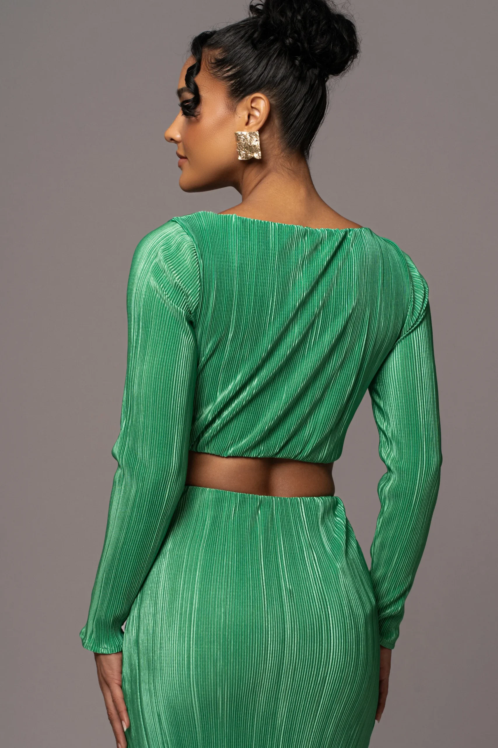 JLUXLABEL Green Haidyn Skirt Set