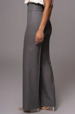 JLUXLABEL Grey Novena Woven Pants