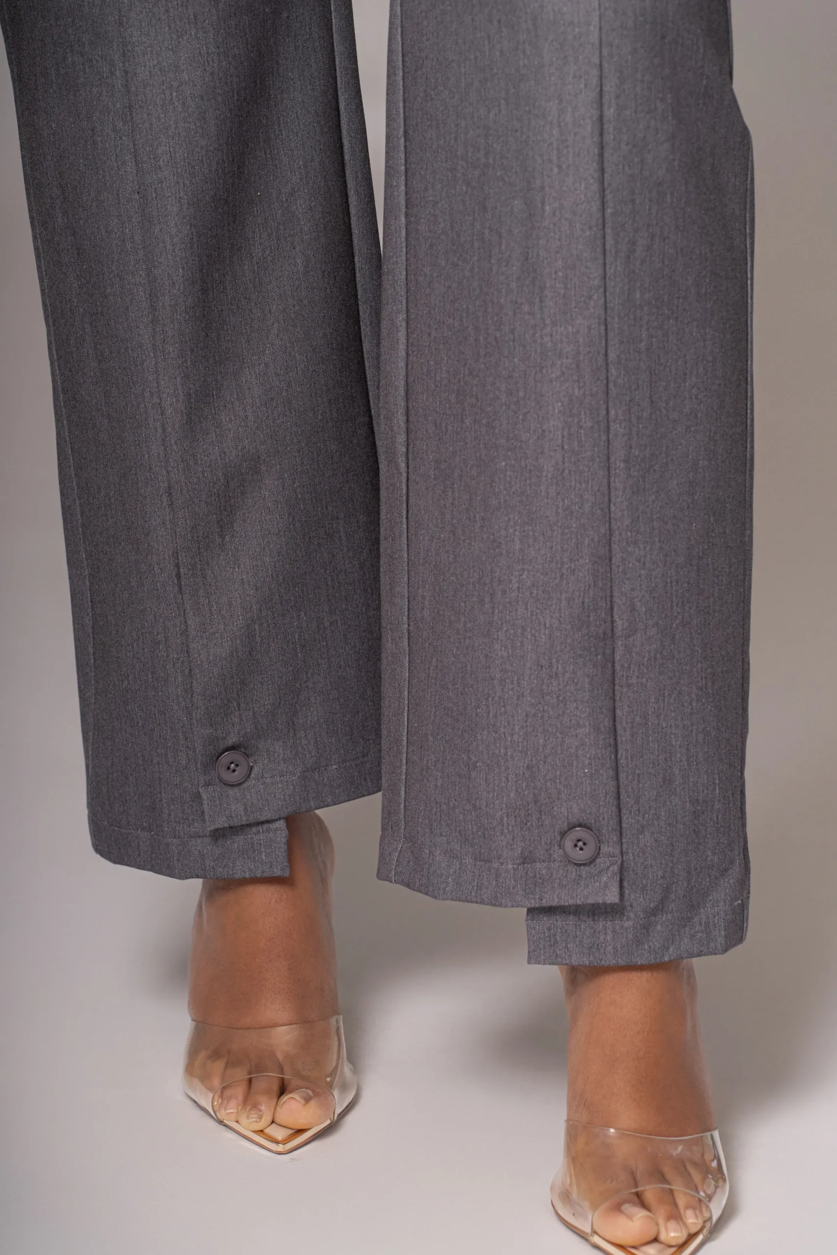 JLUXLABEL Grey Sweetheart Aroma Jumpsuit