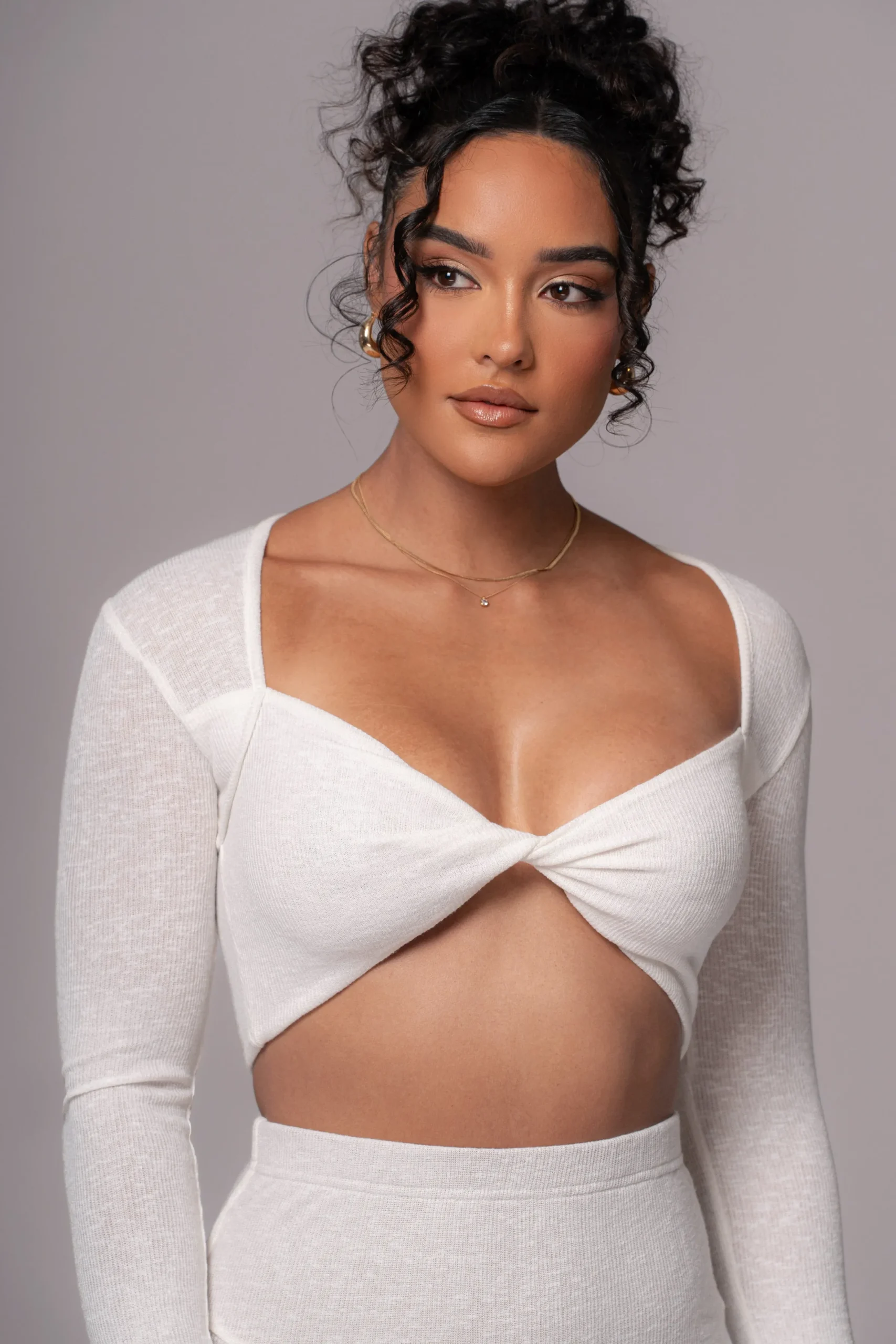 JLUXLABEL Ivory All About You Skirt Set