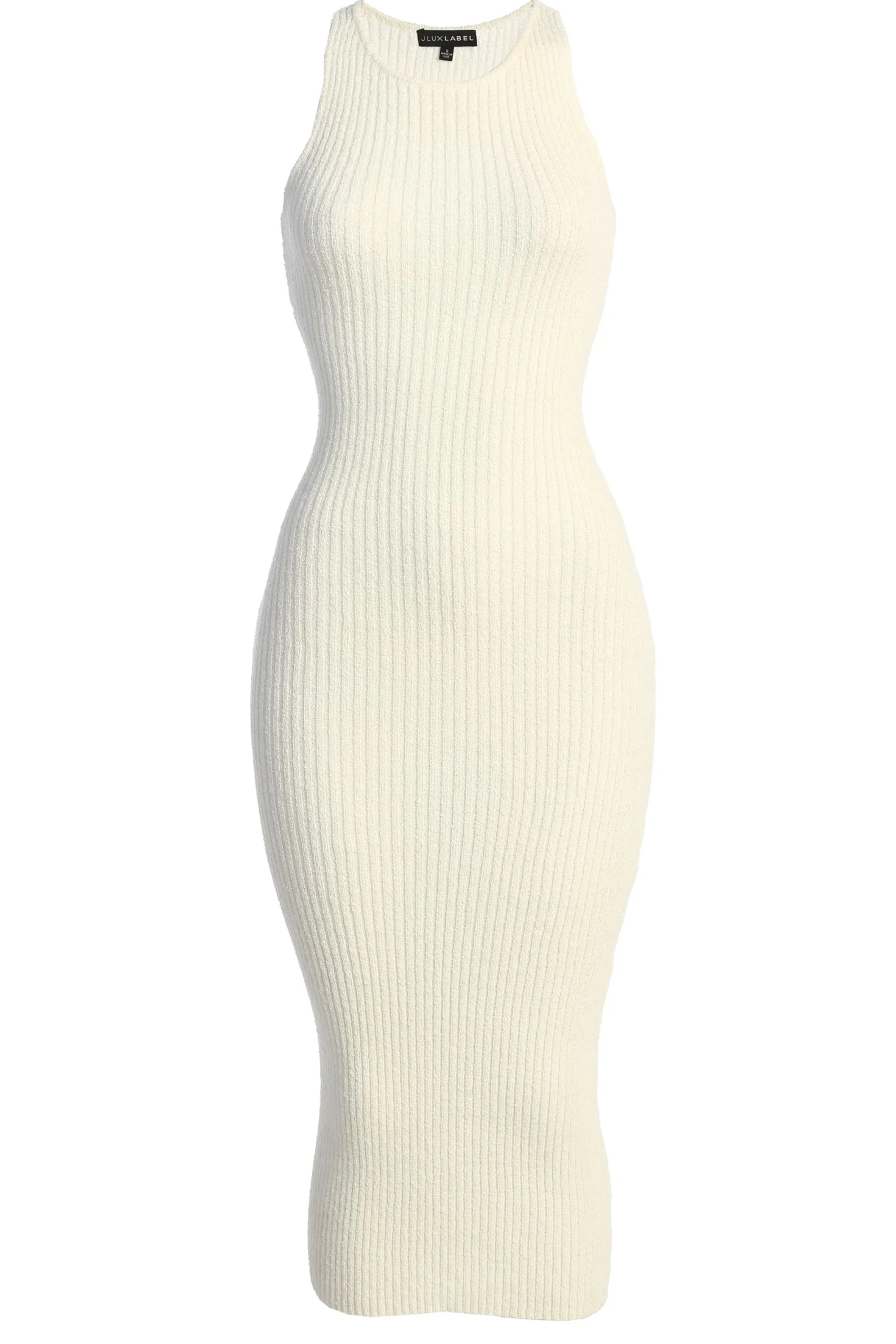 JLUXLABEL Ivory Day To Night Midi Dress