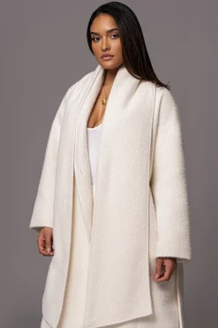 JLUXLABEL Ivory Jonah Coat