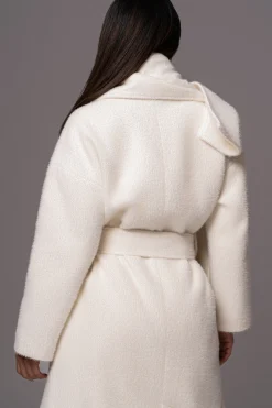 JLUXLABEL Ivory Jonah Coat