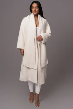 JLUXLABEL Ivory Jonah Coat